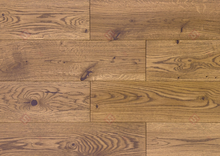 Инженерная доска Golden Wood Дуб Болтон Рислинг Рустик