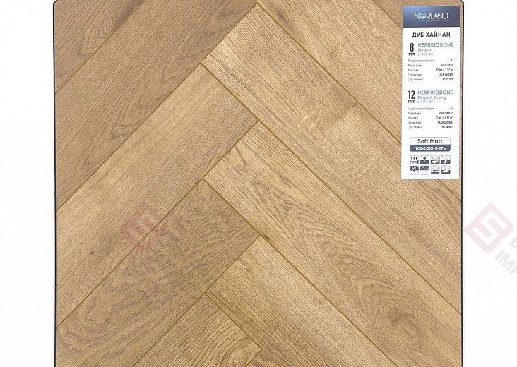 Ламинат Norland Herringbone Elegant 10 Дуб Хайнан LF306-09